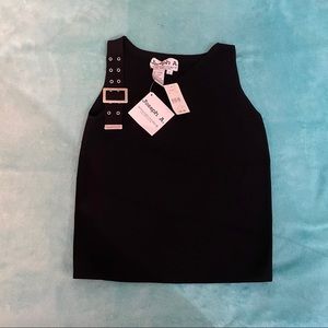 NWT! Buckle Sleeve Tank Top